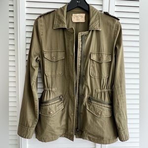 Lily Aldridge for Velvet RUBY LIGHT-WEIGHT ARMY JACKET XS